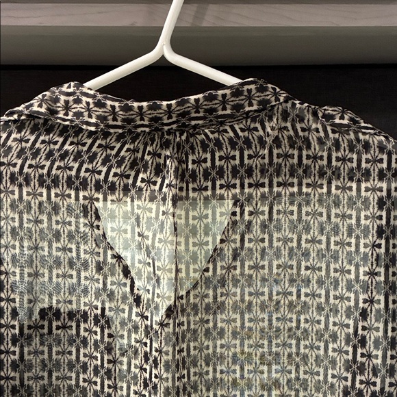 Zara Black and Cream Top - Picture 4 of 5